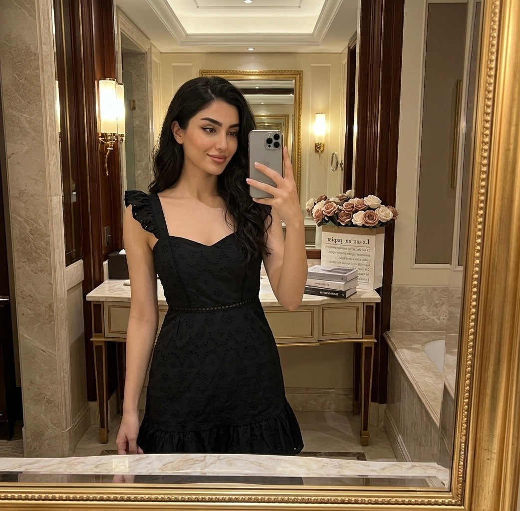 Isadora Ruffle Dress