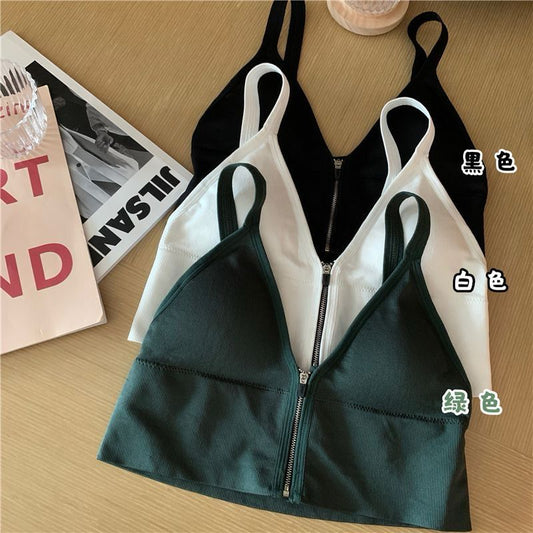 Alexa Zipper Cami Top
