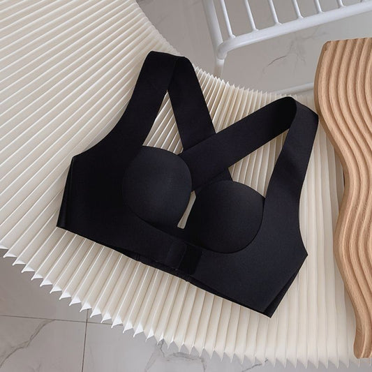 Black Velcro Bra