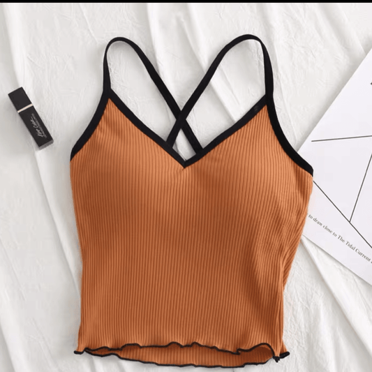 Criss Cross Cami Bra