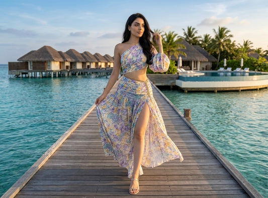 Tinzy Waist Cut Dress