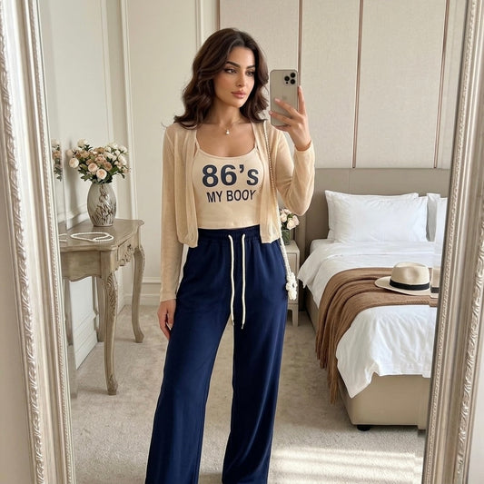 Jemma Three Piece Set With Shrug