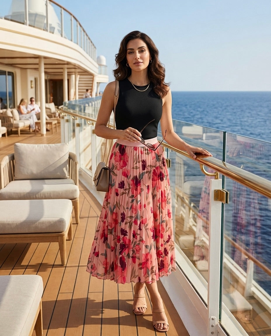 Kim  Floral Skirt