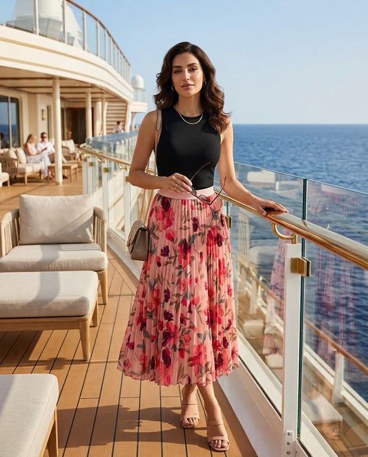 Kim  Floral Skirt
