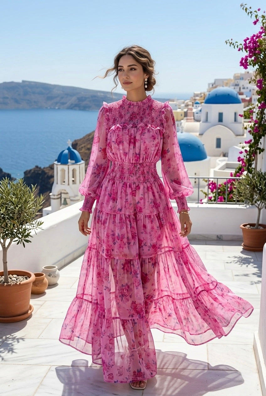 Emma Floral Maxi Dress