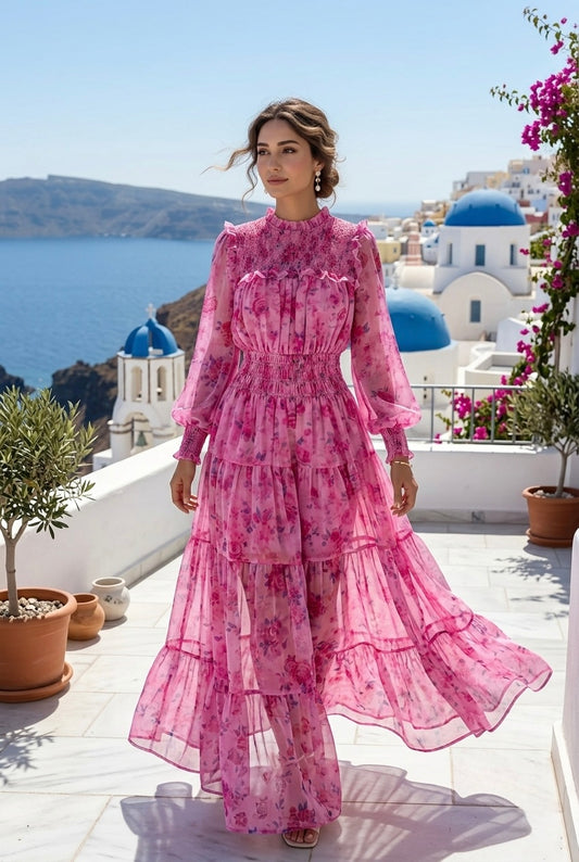 Emma Floral Maxi Dress