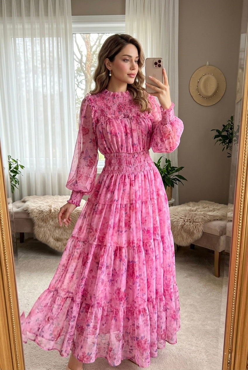 Emma Floral Maxi Dress