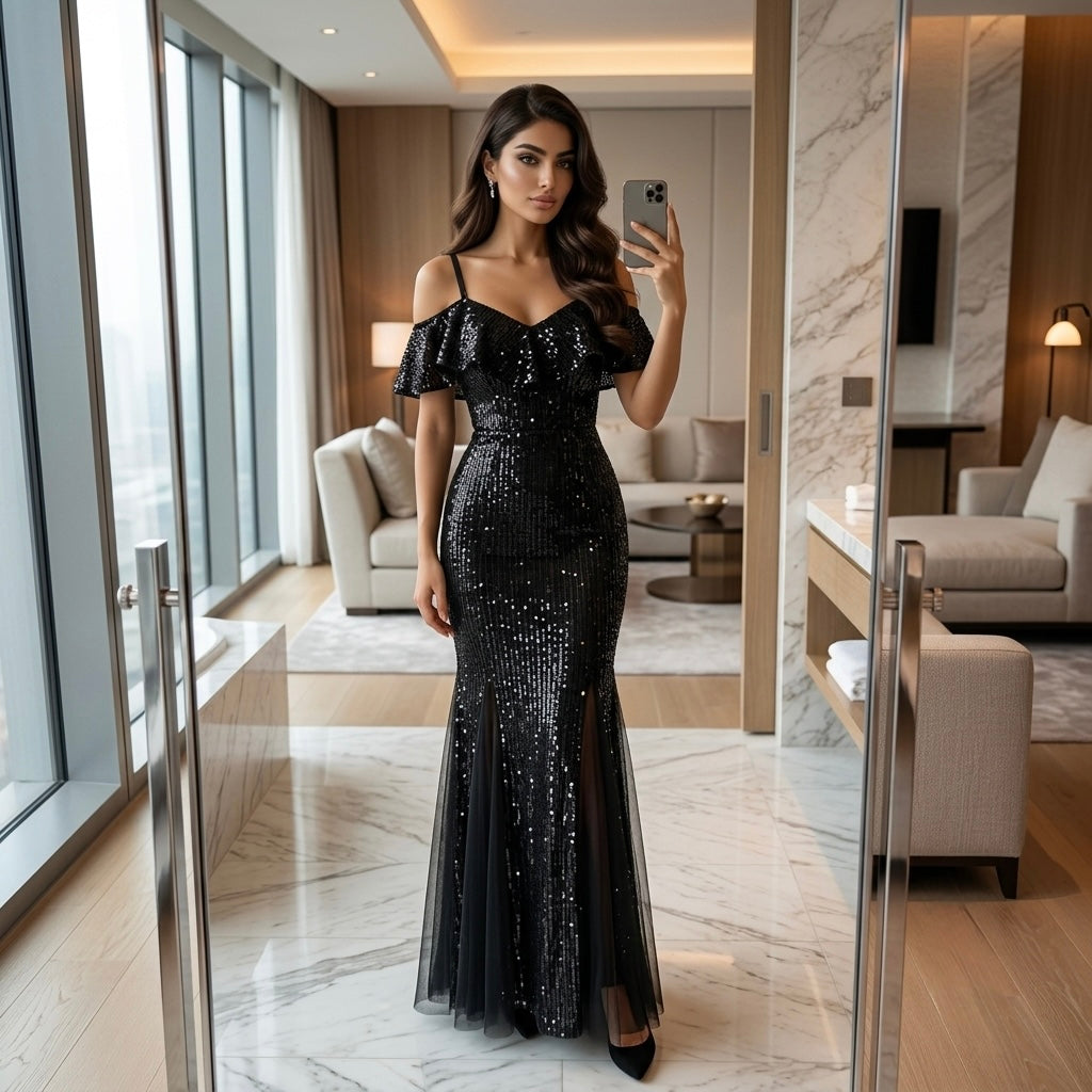 Betty Sequin Dress