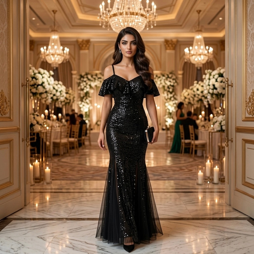 Betty Sequin Dress