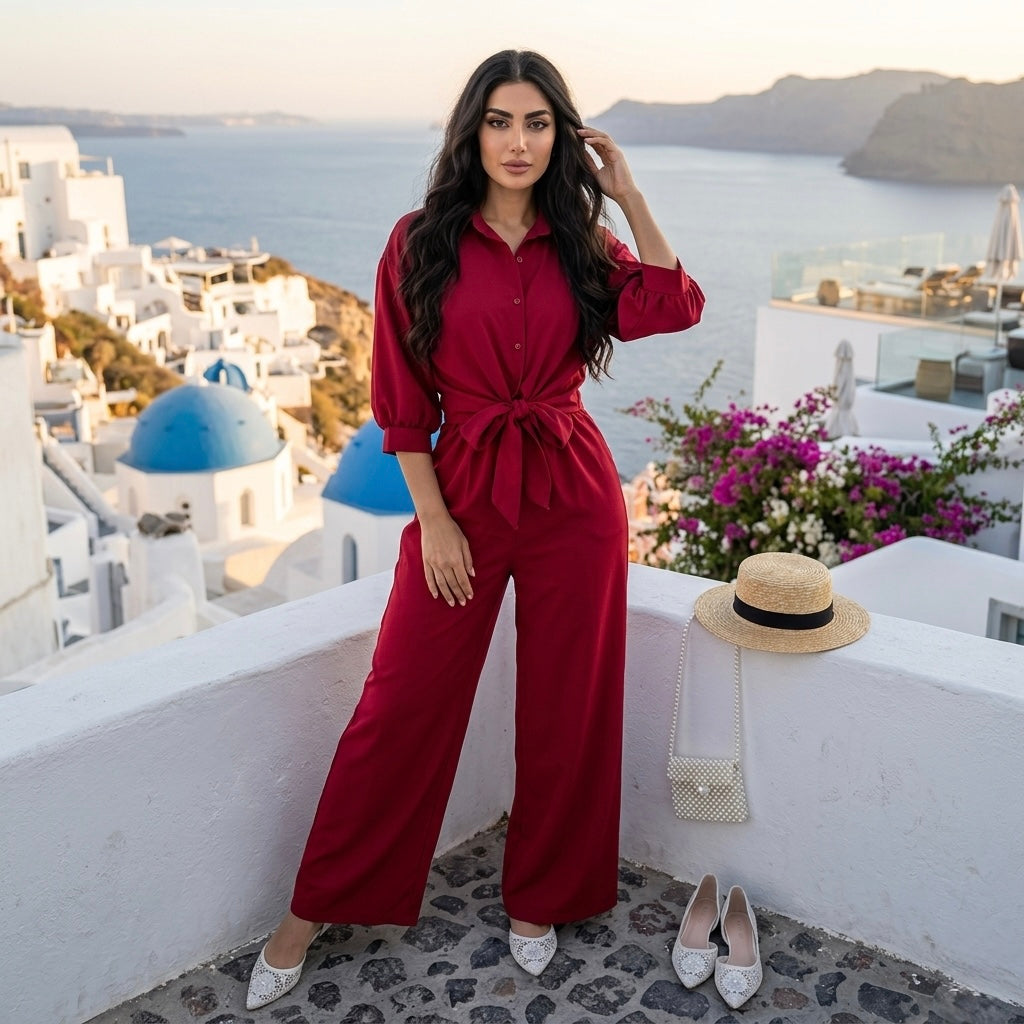 Maria Jumpsuit With Shirt