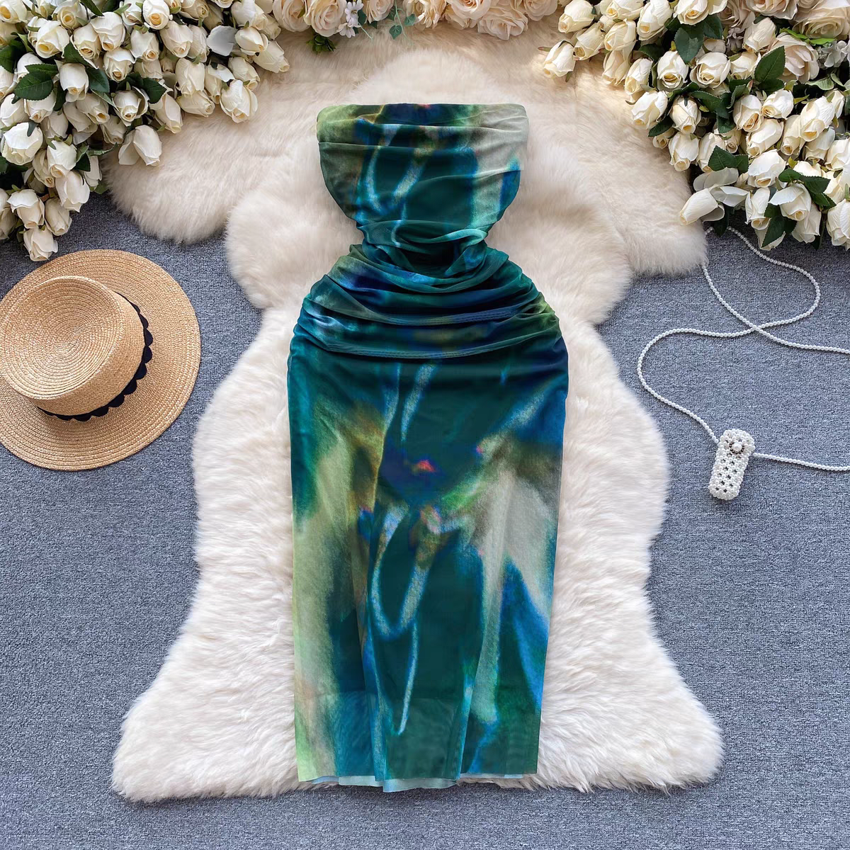 Green Tube Dress