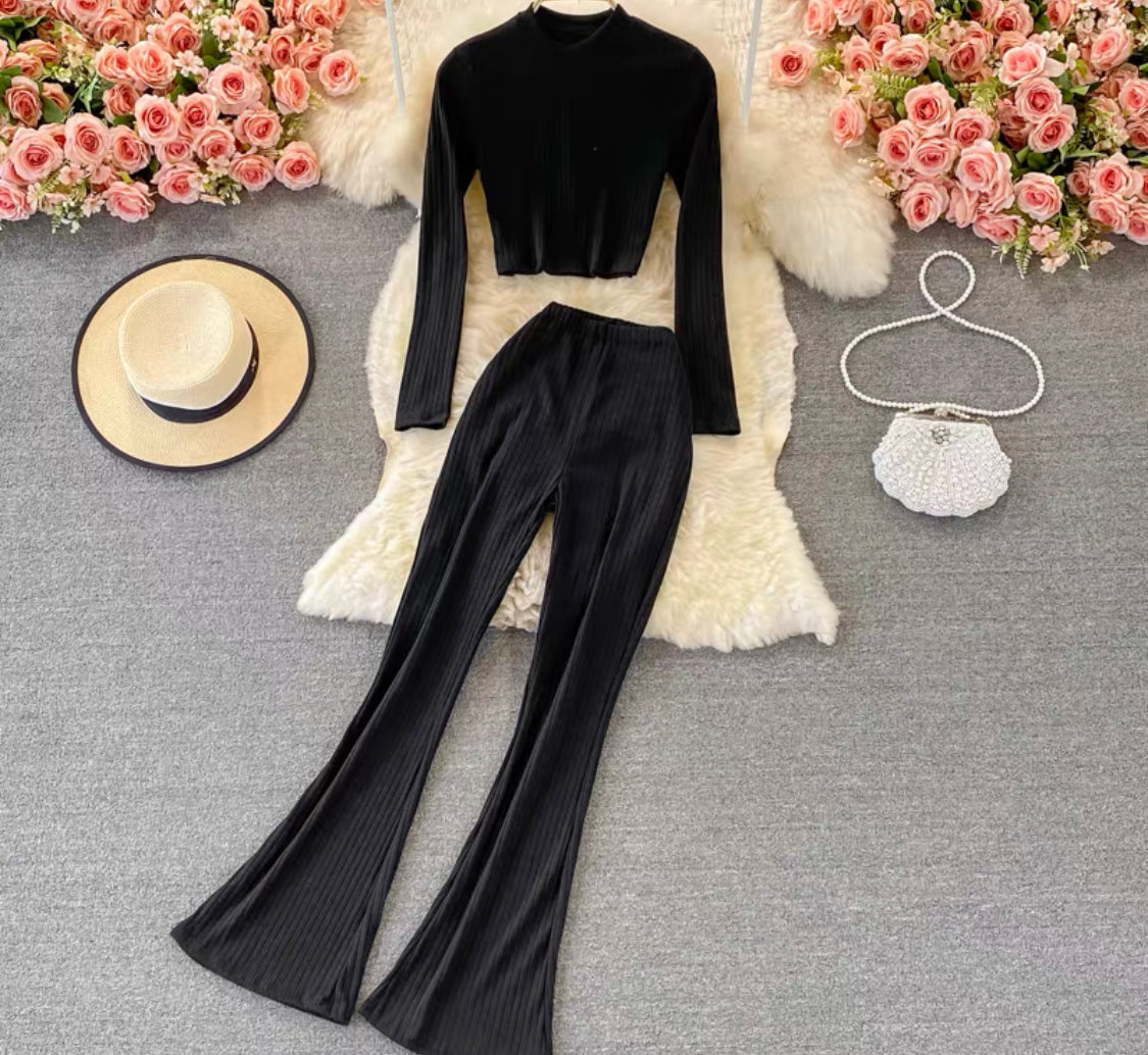 Charlotte Ribbed Knit Co-Ord Set