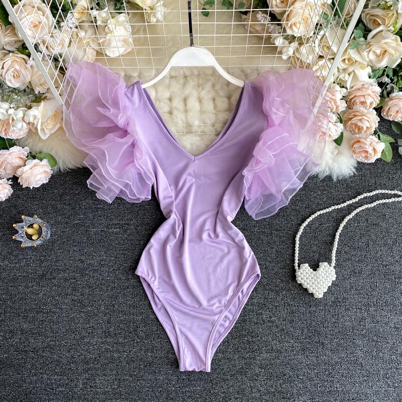 Carmen Butterfly Sleeve Bodysuit