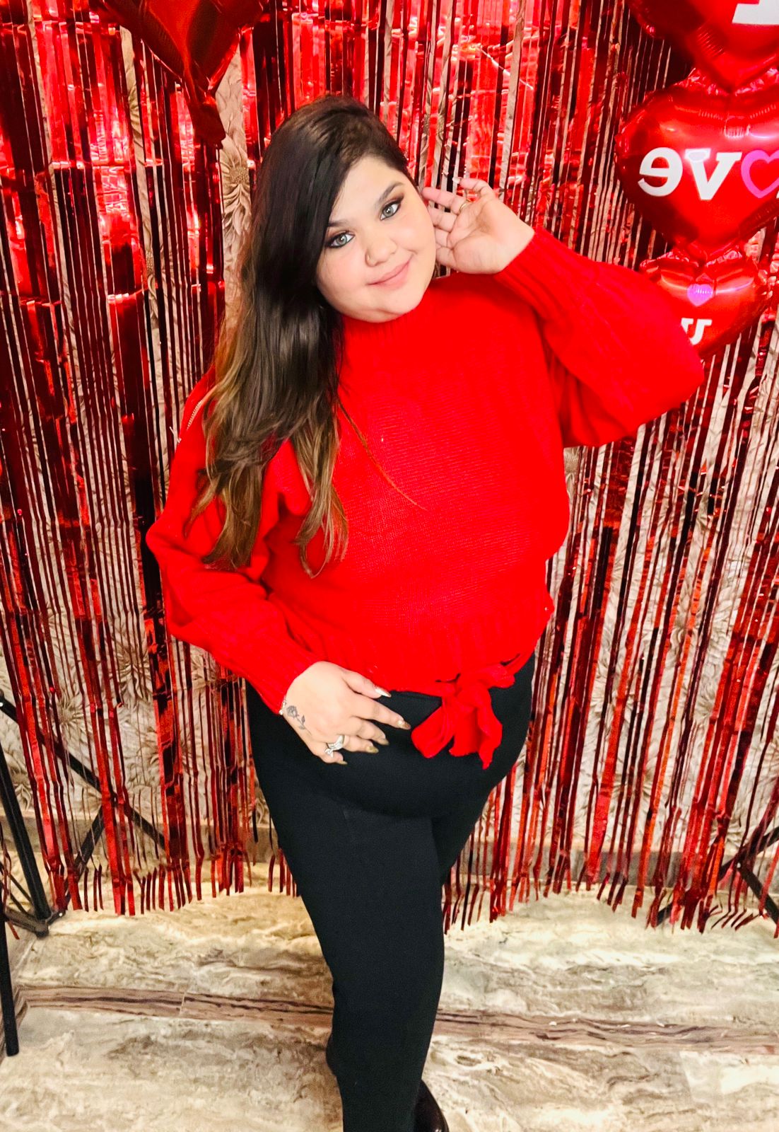Original Picture of Marie Ribbon Sweater