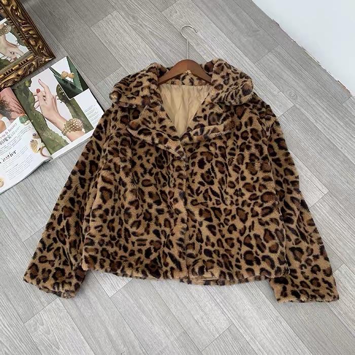 Leopard Print Coat