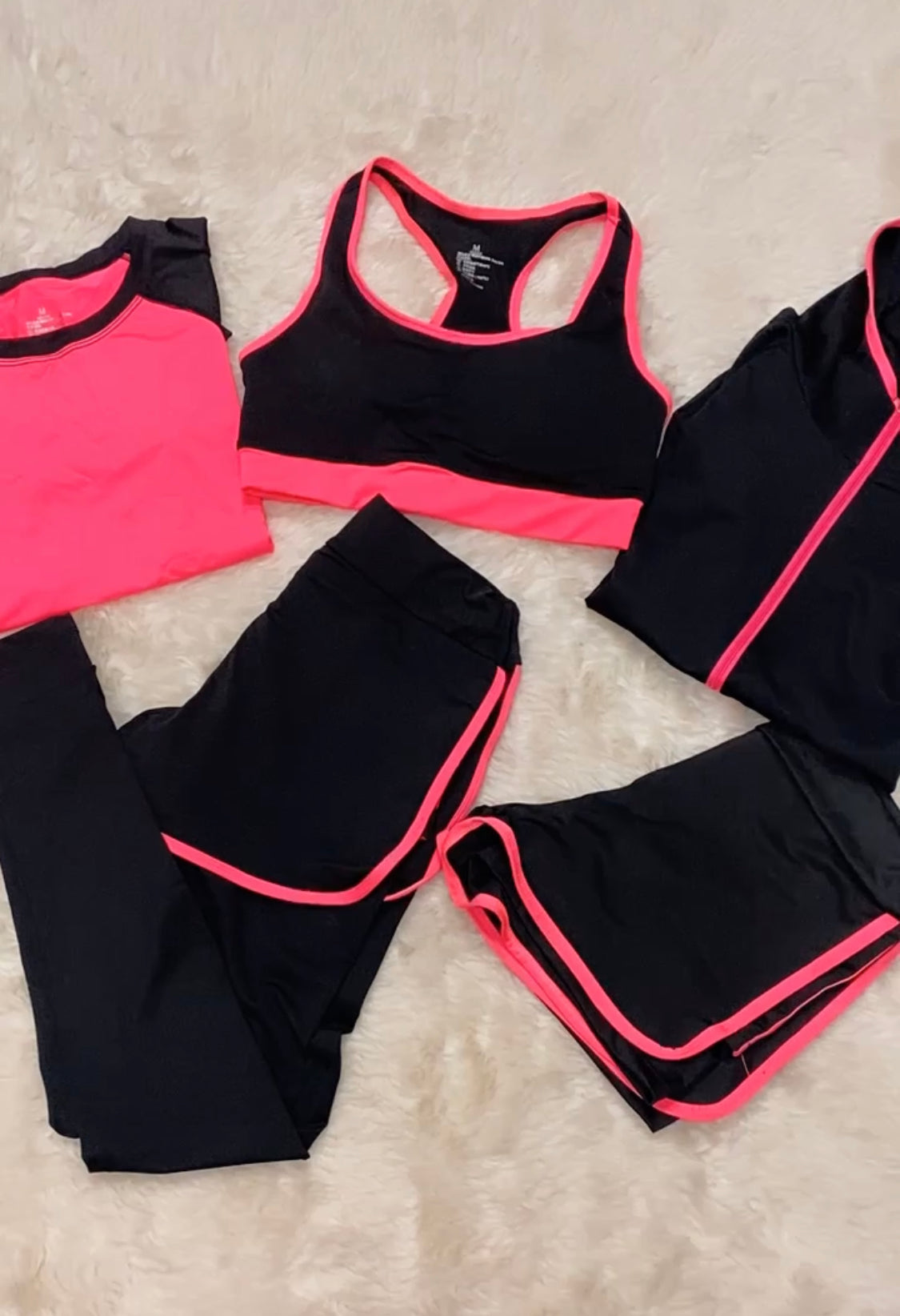 Gisele Five Piece Active Wear Set