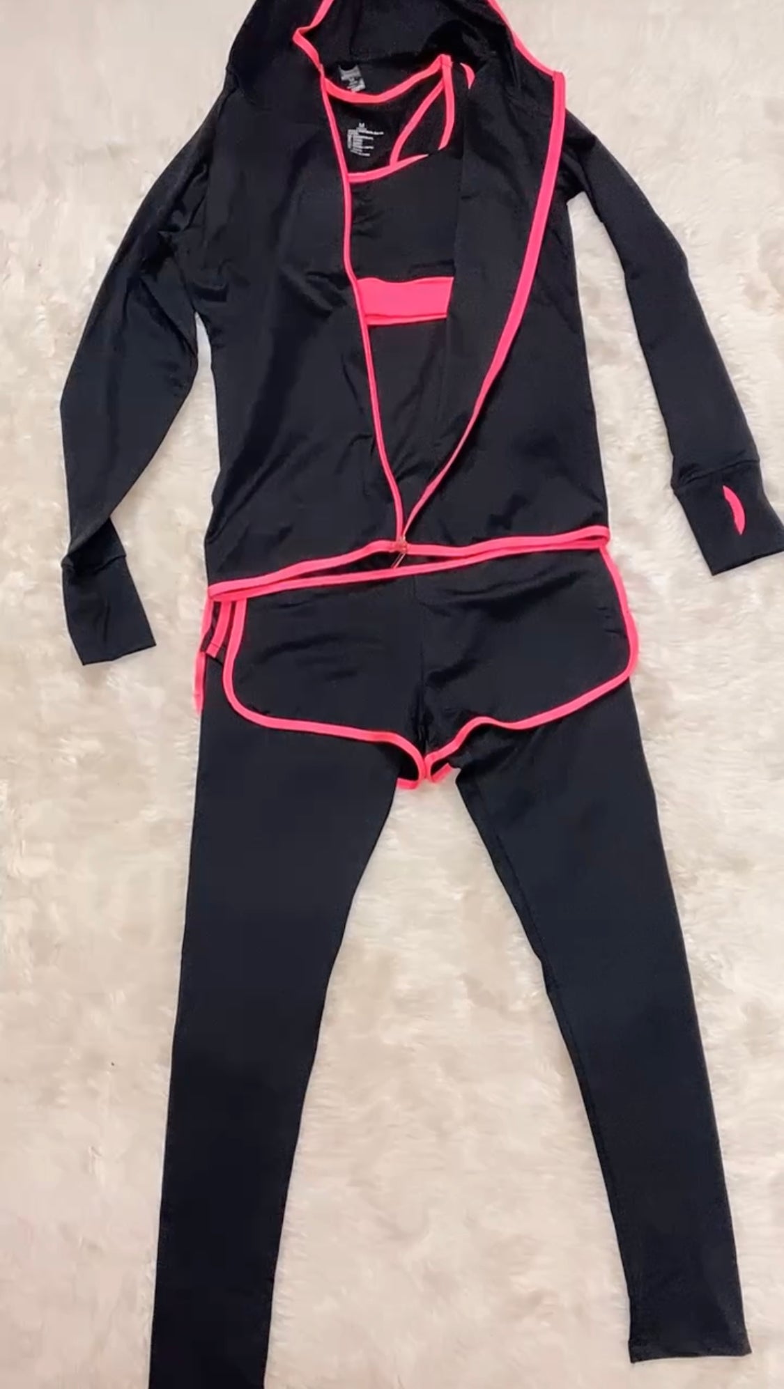 Gisele Five Piece Active Wear Set