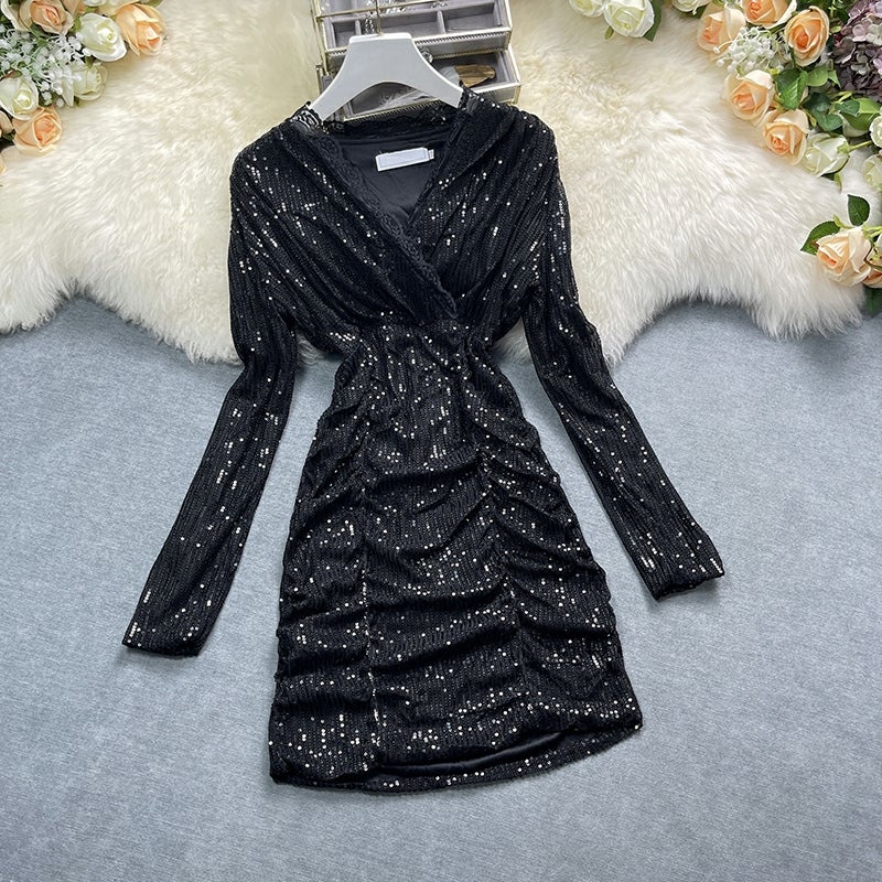 Original Picture of Petra Sequin Dress