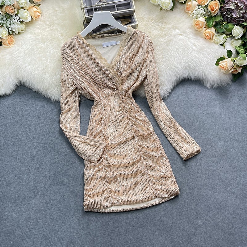 Original Picture of Petra Sequin Dress