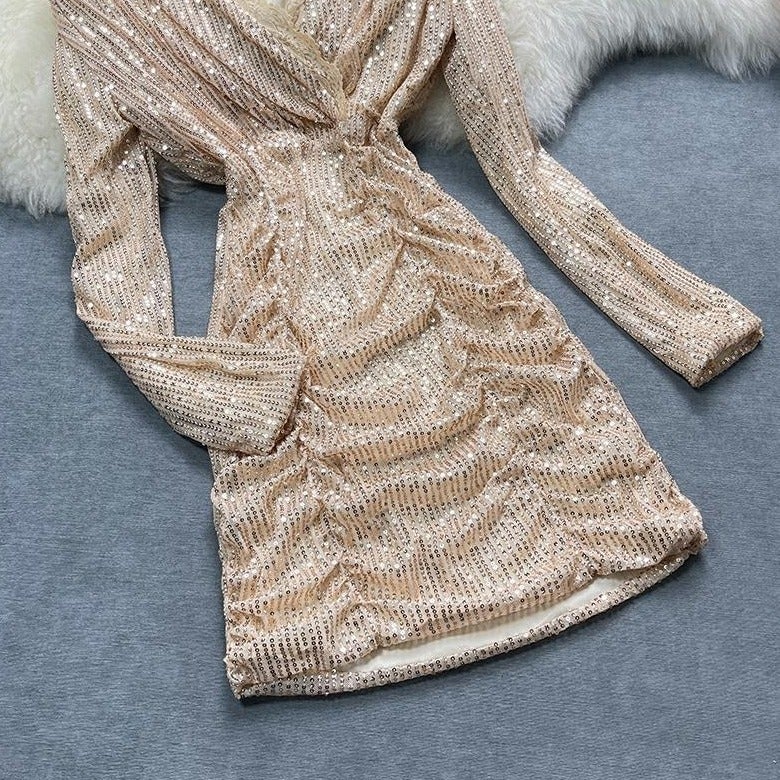 Original Picture of Petra Sequin Dress