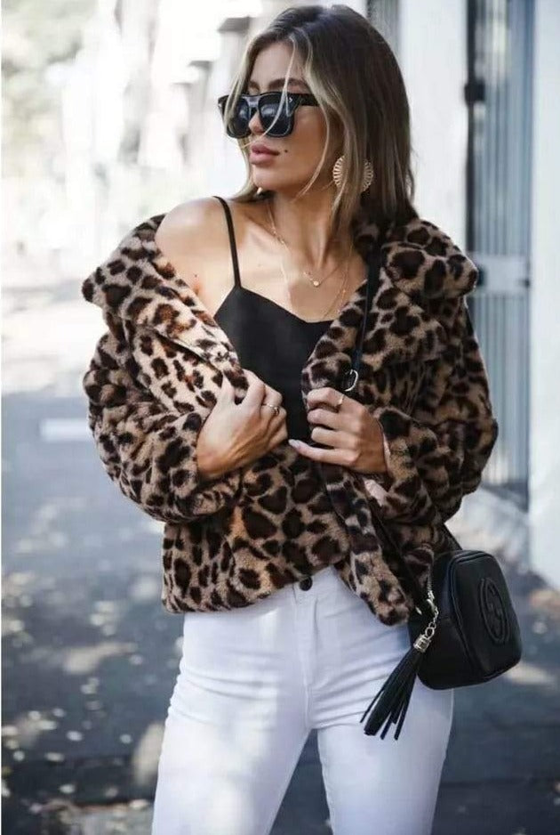 Leopard Furr Coat