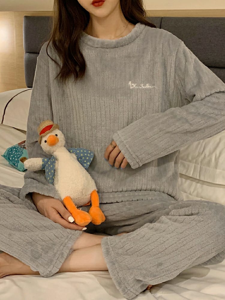 Grey Oversized Nightwear