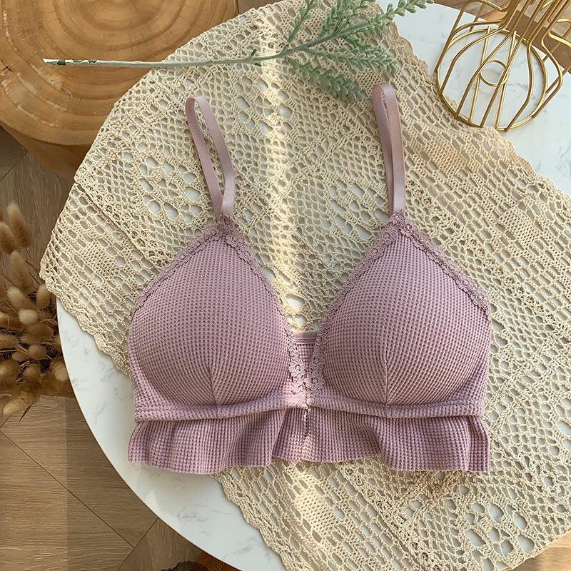 PINK Ruffle  Bralette