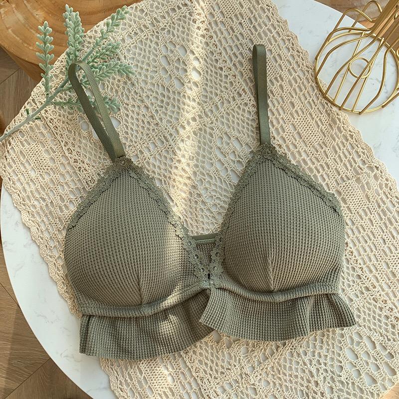 GREEN BRALETTE