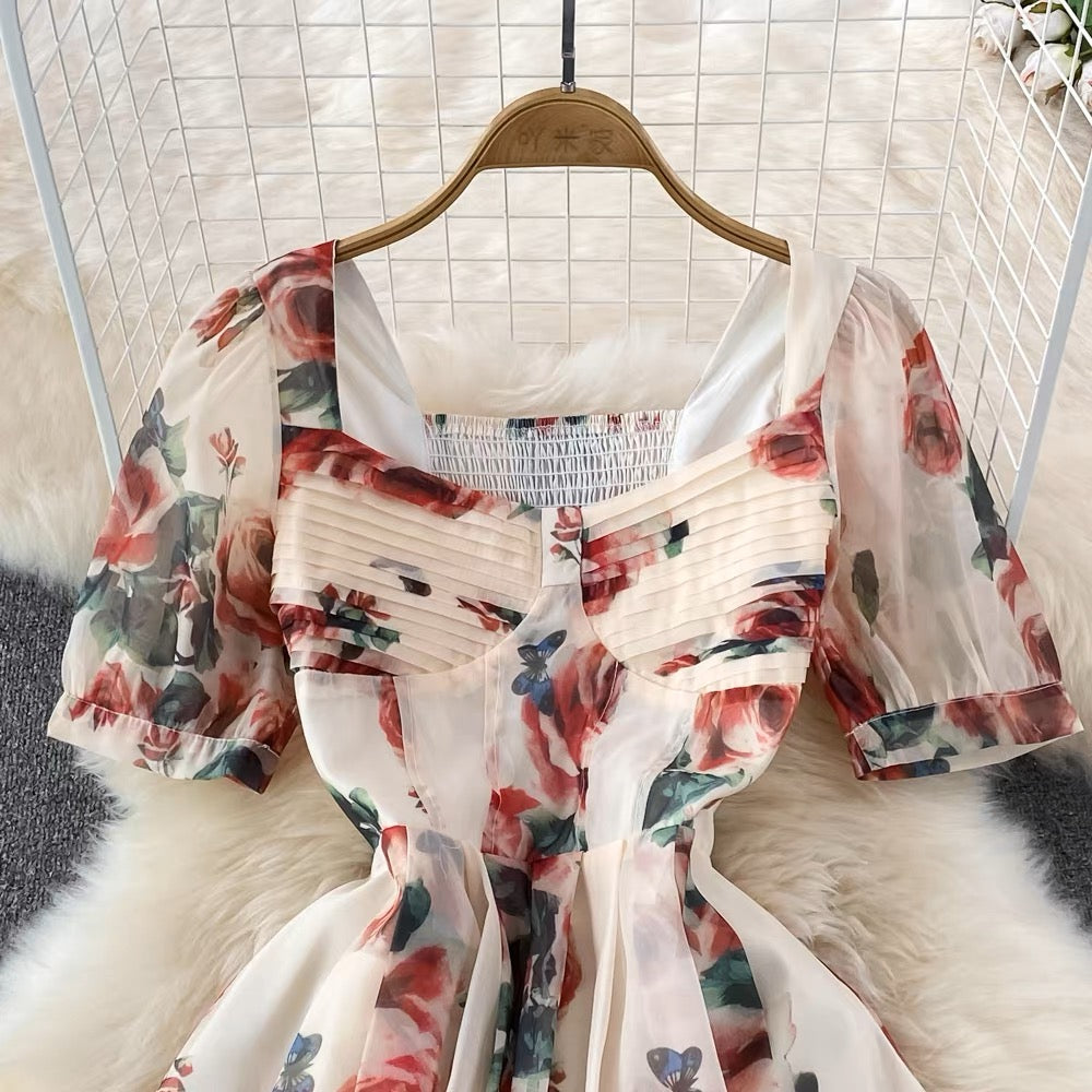 Rosalie Floral Midi Dress