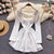 Niah Dress With Cape