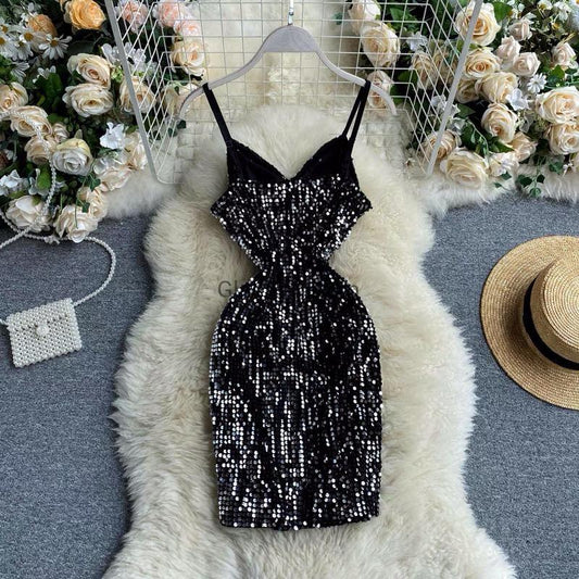 sequin dress