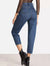 High Waist Ankle Jeans