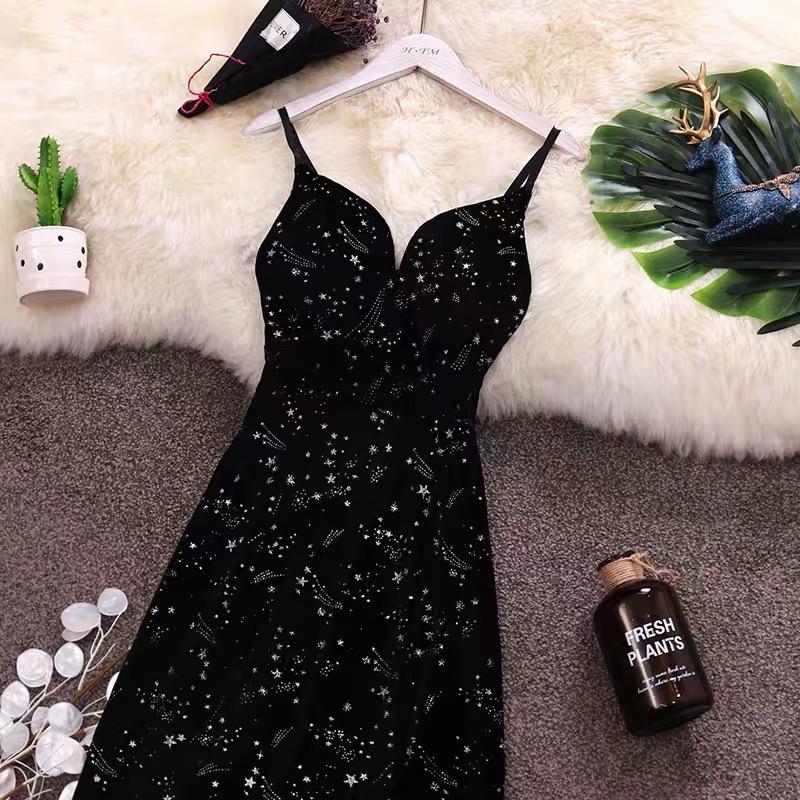 Glittery Maxi Dress 
