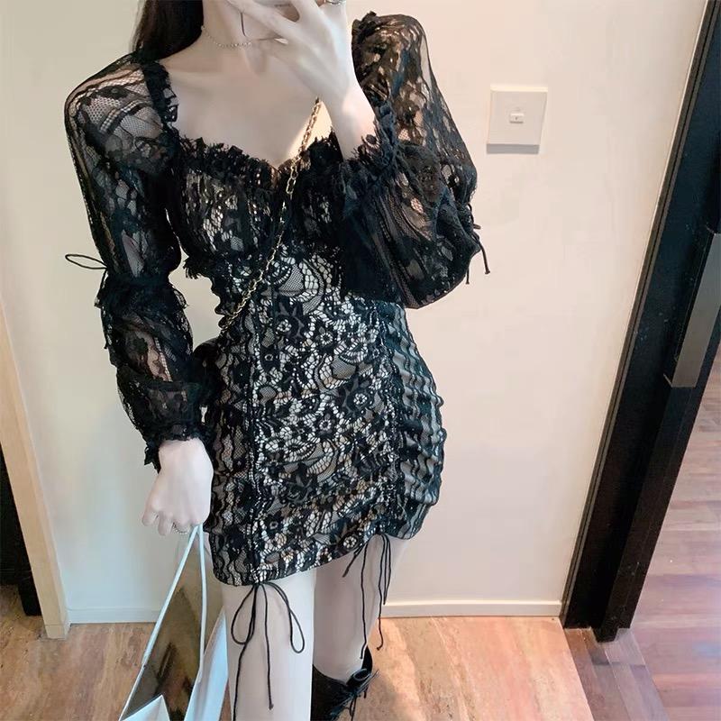 Black Lace Dress