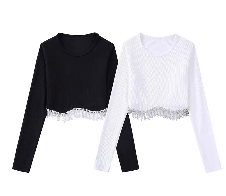 Zara Tassel Top 