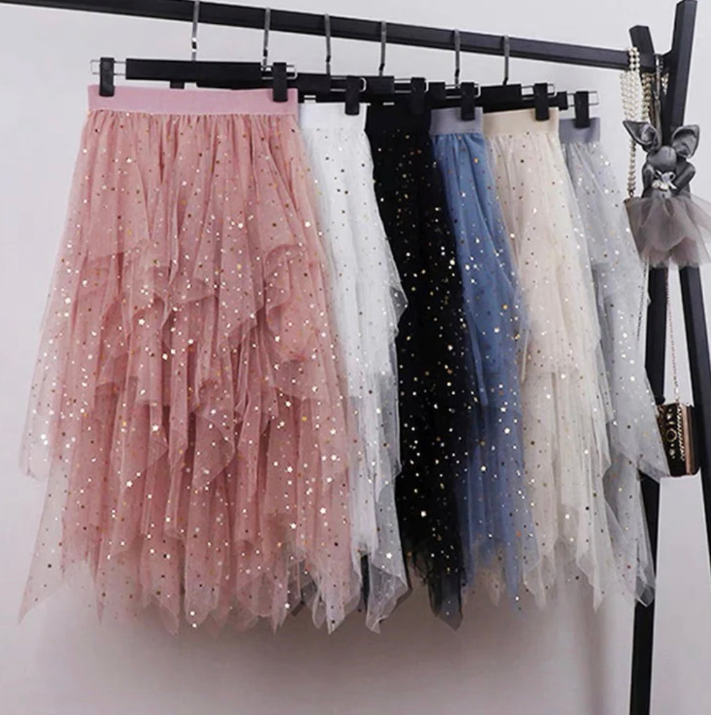 Ana Glittery Skirt