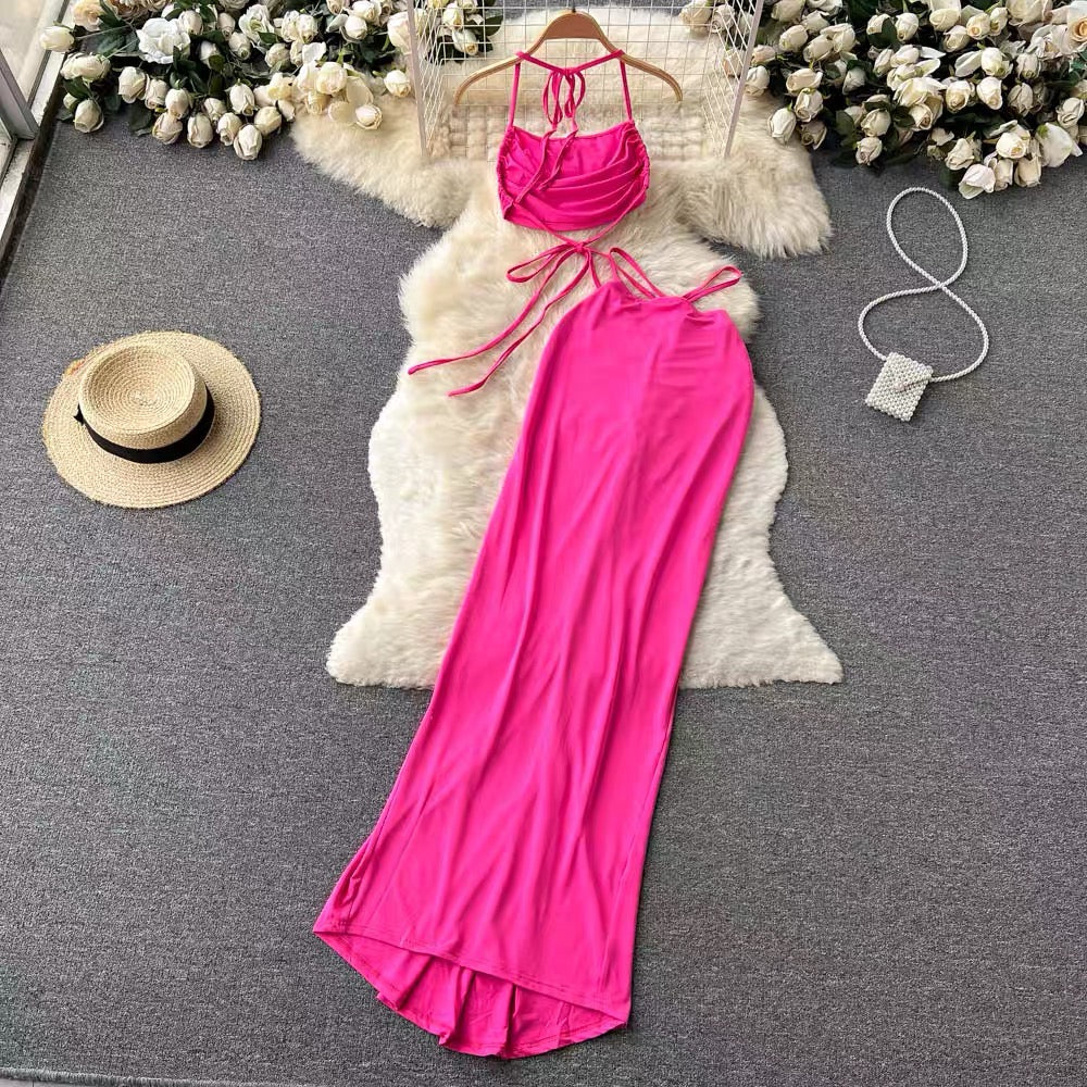 Belinda Top And Skirt Set