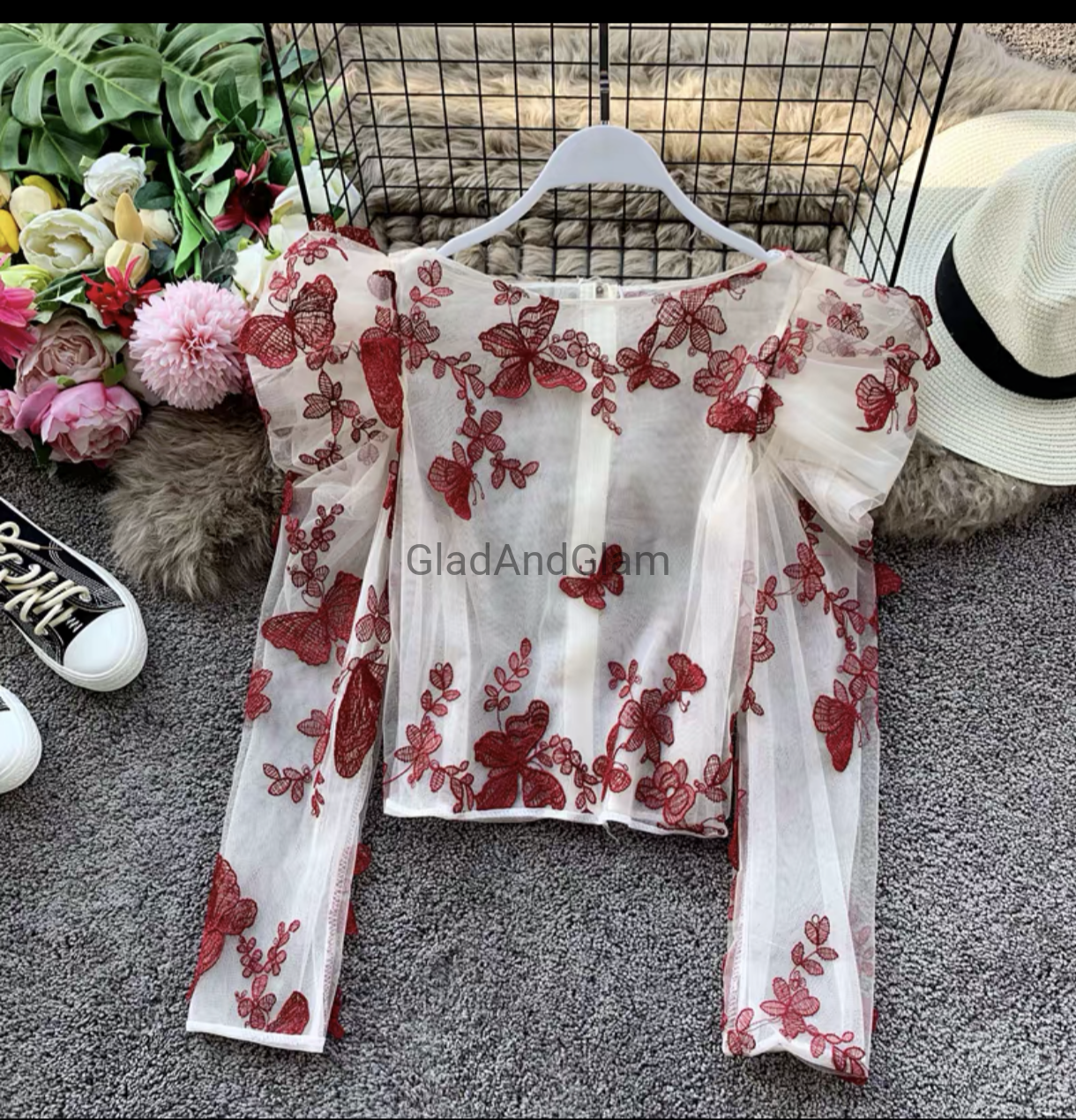 Elizabeth Butterfly Blouse