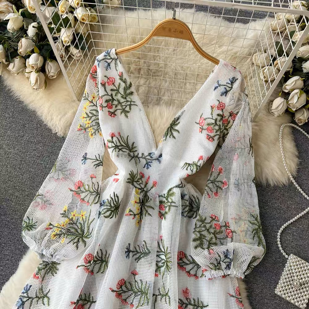 Embroidered Dress