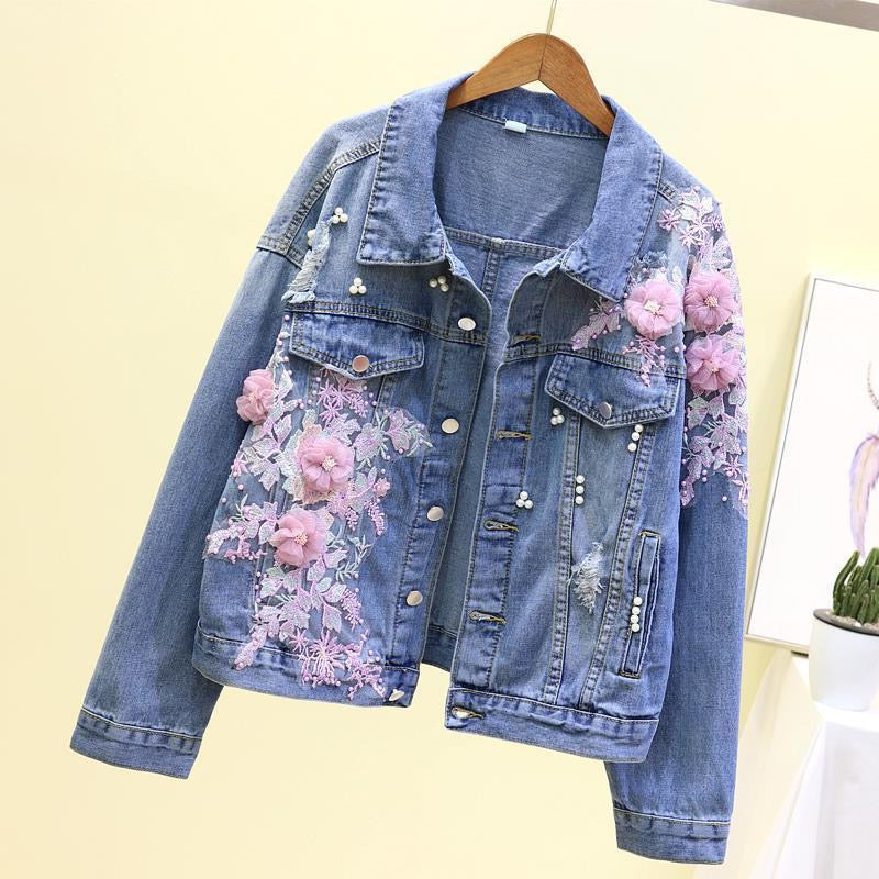 Freya Denim Patchwork Jacket