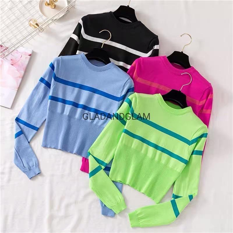 Veronica Striped Sweater