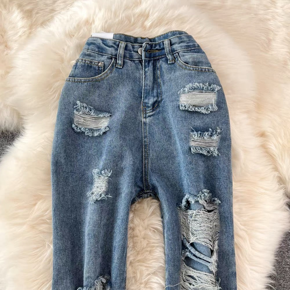 Aya Ripped Jeans