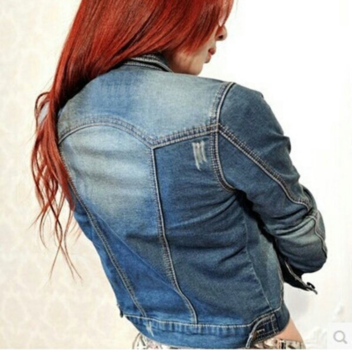 Vintage Ripped Denim Jacket