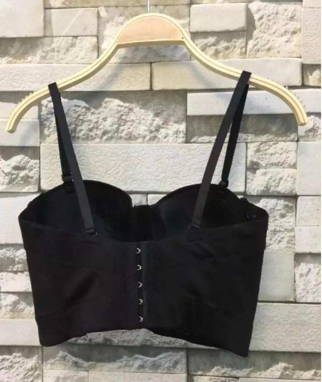 Adele Rhinestone Bustier