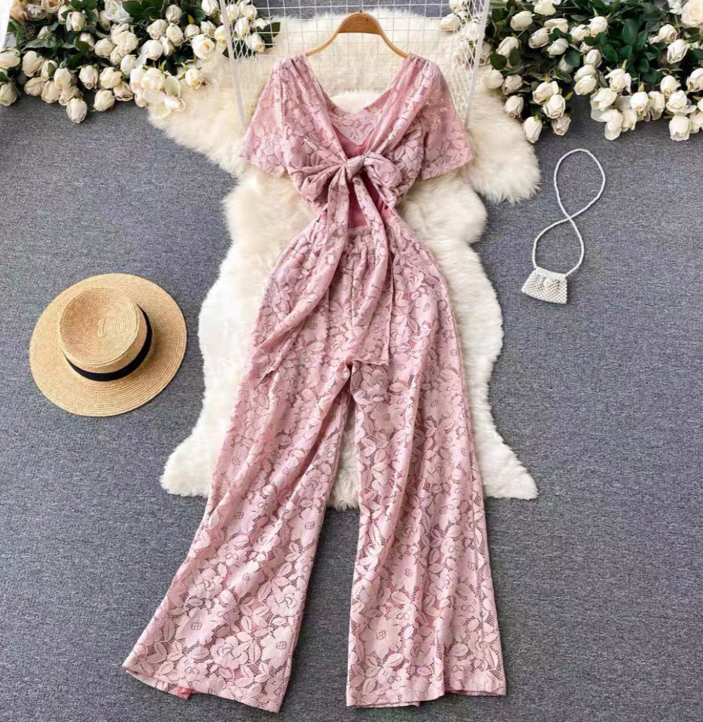 Ariana Lace Jumpsuit