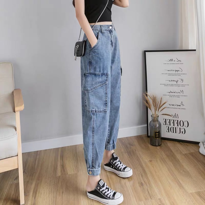 Kylie Denim Joggers