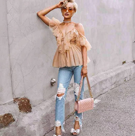 Inaya Ruffle Blouse