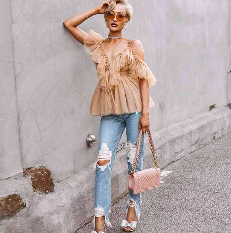 Inaya Ruffle Blouse