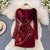 Velvet Sequin Dress