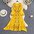 Aria Long Vintage Dress